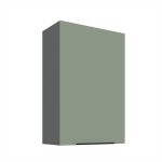 Horní skříňka Aria ANT 60 G-90 1F Barva korpusu: Antracit, Barva dvířek: SA - Aquamarine AFM