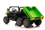 Mamido Elektrické autíčko Farmer Truck 24V 4x200W zelené