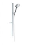 HANSGROHE - Raindance Select S Sprchová souprava 120, 3 proudy, EcoSmart 9 l/min, sprchová tyč 90 cm, chrom 27649000