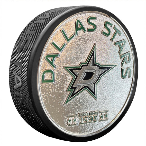 Mustang Puk Dallas Stars NHL Silver Established Medallion