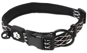 Active Dog Mystic L černá / Obojek pro psy / šířka 2,5 cm / obvod 53-64 cm (0904-91561)