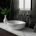 REA - Podomítková umyvadlová baterie LUNGO Diamond Chrom + BOX REA-B6382