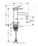 HANSGROHE Tecturis baterie