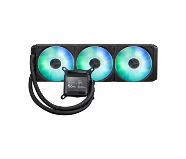ASUS vodní chladič CPU AIO PRIME LC 360 ARGB LCD, 3x120mm, AM5, LGA1851, Černá EDF_1887780