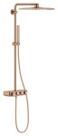 GROHE - Euphoria SmartControl Sprchový set Cube 310 Duo s termostatem, 2 proudy, kartáčovaný Warm Sunset 26508DL0