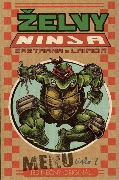 Želvy Ninja Menu číslo Kevin Eastman