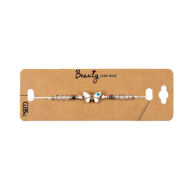 Náramek - Bílý motýlek - Albi