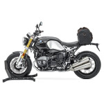 Vintage tailbag na motocykl Orlando, 30L, šedý, textilní