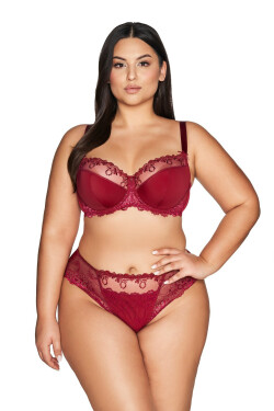 Kalhotky Ava 1030 Ruby S-3XL rubín M