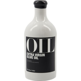 Nicolas Vahé Extra panenský olivový olej Extra 500 ml, bílá barva, keramika