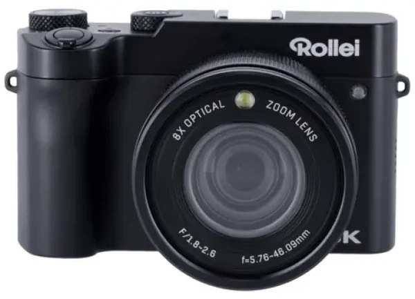 Rollei Powerflex X8 Dual Lens černá / 8 Mpix / 8x zoom / 3.6" LCD / 5K video (11216)