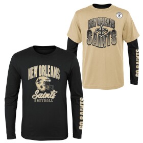 Outerstuff Dětské tričko New Orleans Saints NFL Game Day 3-in-1 Combo Shirt (YOUTH)