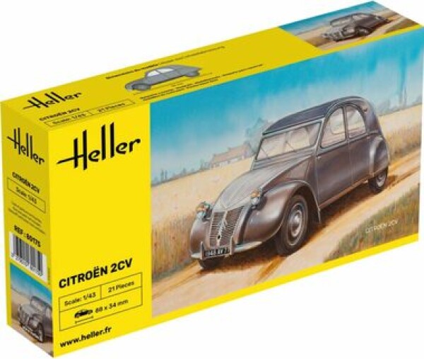 Heller Citroën 2 CV Ente in 1:43