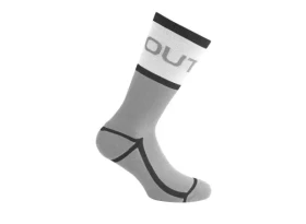 Dotout Prime ponožky Light Grey Melange/White vel. L/XL