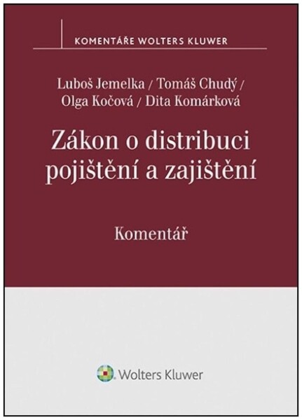 Zákon distribuci pojištění zajištění