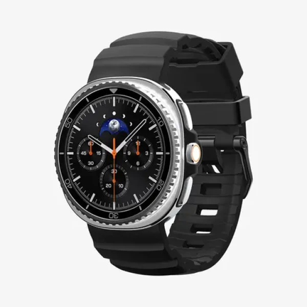 Spigen Silicone Band řemínek pro Samsung Galaxy Watch 8 46mm/44mm/40mm černá (AMP10151)