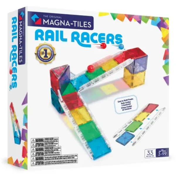MAGNA-TILES Magnetická stavebnice Rail Racers