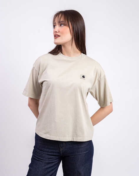 Tričko Carhartt WIP W' S/S Nelson T-Shirt Stone garment dyed
