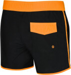 AQUA SPEED Plavecké šortky Axel 01 Black/Orange XXL