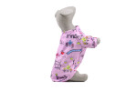 Princess mikina pro psa Barva: Fialová, Délka zad (cm): 37, Obvod hrudníku: 48 - 52 cm