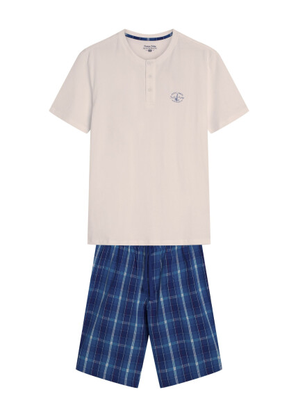Pyžamo Dock 42616 Bílá - Henderson XXL