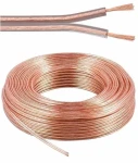 PremiumCord kabel na propojení reprosoustav 25 m / Repro kabel / OFC 99,9% měď / 2x1,5 mm2 (kjpr-01-25)