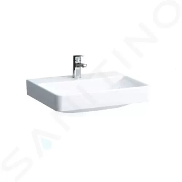 Laufen - Pro S Umyvadlo, 600x465 mm, 1 otvor pro baterii, bez přepadu, s LCC, bílá H8169634001561