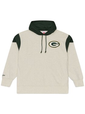 Mitchell & Ness Pánská mikina Green Bay Packers NFL Retro Roots French Terry Hoodie Velikost: L
