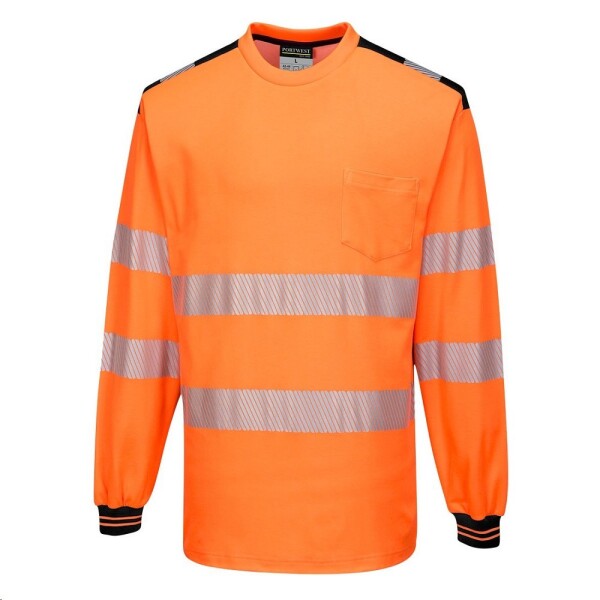 Triko PW3 Hi-Vis oranžovo-černé Portwest L oranžovo-černé