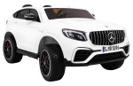 Mamido Elektrické autíčko Mercedes GLC 63S 4x4 LCD dvoumístné bílé