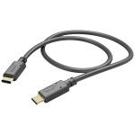 Delock USB 2.0 prodlužovací kabel plochý zahnutý [1x USB 2.0 zástrčka A - 1x USB 2.0 zásuvka A] 1.00 m černá oboustranně zapoji