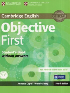 Objective First Student´s Book without Answers with CD-ROM (4th) - Capel Annette