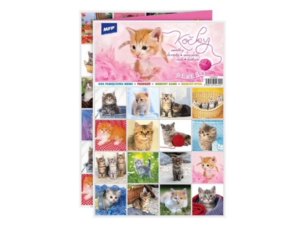 Pexeso kočky Pexeso kočky