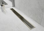 MEXEN/S - Flat M33 odtokový žlab 80, zlatý 1533080-15