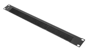 Lanberg AK-1103-B černá / Kartáčový panel / 19" / 1U / 482,6x44,45x9 mm (AK-1103-B)
