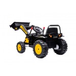 Mamido Dětský elektrický traktor s lopatou žlutý