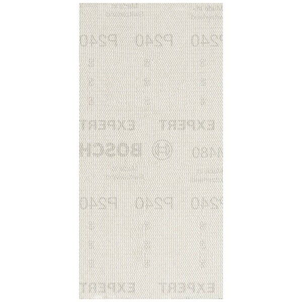 Bosch Accessories EXPERT M480 2608900749 brusná síť pro orbitální brusku bez otvorů Zrnitost 240 (d x š) 186 mm x 93 mm 10 ks