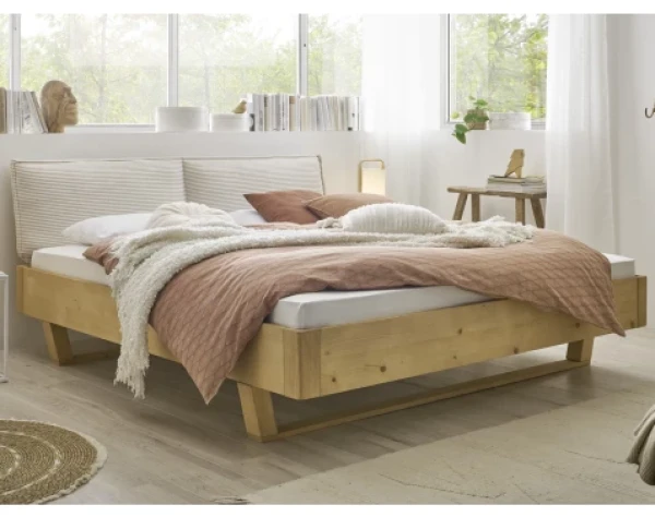 Postel z masivního dřeva Andria 180x200 cm, přírodní smrk