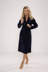 Dámský župan De Lafense Velur Lydie 389 tmavě modrá XXL