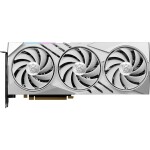 MSI GeForce RTX 4070 Ti SUPER 16G GAMING X SLIM WHITE / 2340-2670 MHz / 16GB GDDR6X / 256-bit / 1x HDMI + 3x DP (RTX 4070 Ti SUPER 16G GAMING X SLIM WHIT)