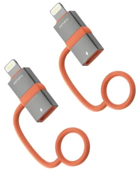 4smarts Adaptér USB-C na Lightning PD 27W šedá / Adaptér / Power Delivery 27W / 2 ks (541522)