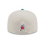 New Era Pánská kšiltovka Jacksonville Jaguars NFL 2023 Salute to Service 59FIFTY Fitted Velikost: 7 3/8