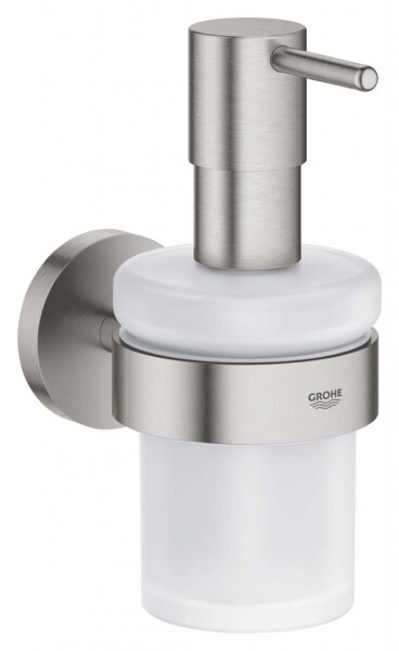 GROHE - QuickFix Start Dávkovač mýdla s držákem, sklo/supersteel 41195DC0