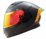 Helma na moto Xrc Vega glossy black - S / černá