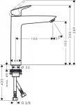 HANSGROHE - Logis Umyvadlová baterie, chrom 71091000