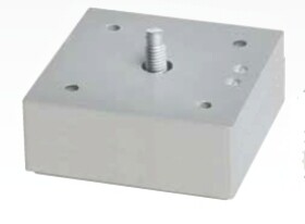 Poliplast nábytková nožka 706R/30 :: šedá (135306)