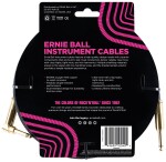 Ernie Ball 18' Braided Cable Black