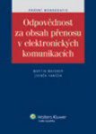 Odpovědnost za obsah přenosu elektronických komunikacích