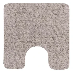 Spirella CAMPUS koupelnová WC předložka 50 x 40 cm béžová / bavlna / výška vlasu 16 mm