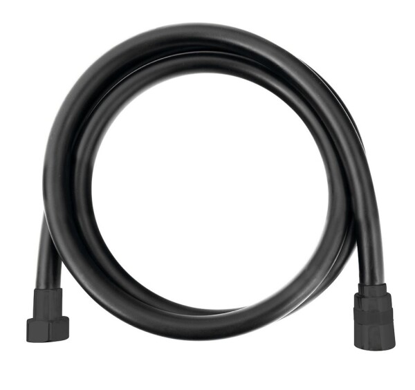 SAPHO - SOFTFLEX plastová sprchová hadice, 150cm, černá mat 1208-17